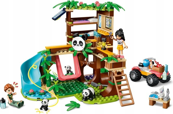 Zestaw klocków LEGO Friends Centrum opieki nad pandami 243 elementy (42648) (5702017815176) - obraz 2