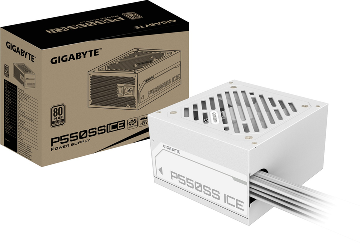 Zasilacz Gigabyte P550SS ICE 550W White (GP-P550SS ICE) - obraz 7