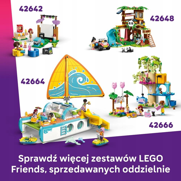 Zestaw klocków LEGO Friends Sklep muzyczny i mieszkanie 483 elementy (42653)  - obraz 9