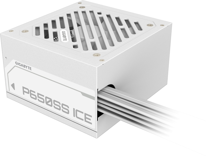 Zasilacz Gigabyte P650SS ICE 650W White (GP-P650SS ICE) - obraz 3