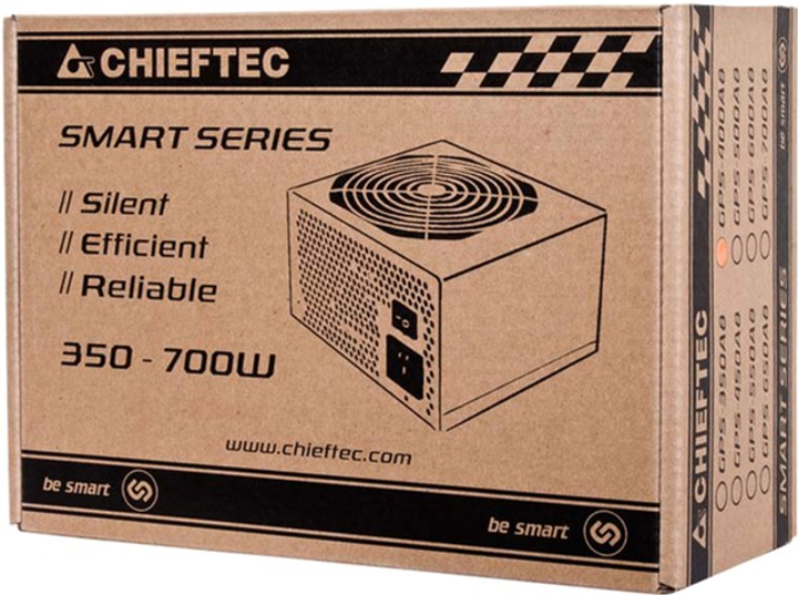 Zasilacz Chieftec GPS-650A8 650W Black - obraz 5