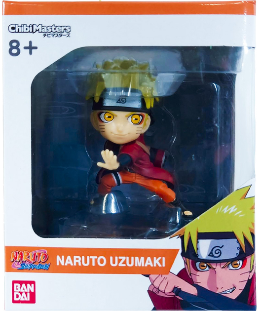 Фігурка Bandai Chibi Masters: Naruto Naruto Uzumaki 8 см 63383 (4549660633839) - зображення 2
