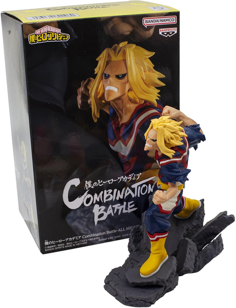 Фігурка Banpresto Combination Battle: My Hero Academia All Might 9 см 89096 (4983164890969) - зображення 5