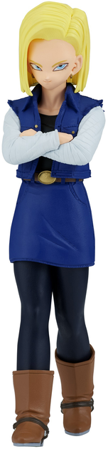 Figurka Banpresto Solid Edge Works: Dragon Ball Z Android 18 17 cm 89639 (4983164896398) - obraz 1