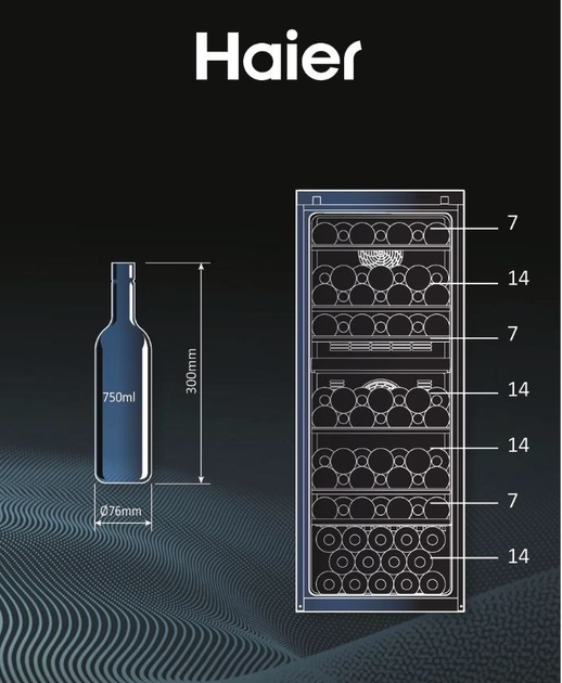 Винный шкаф Haier HWS77GDAU1 - изображение 11