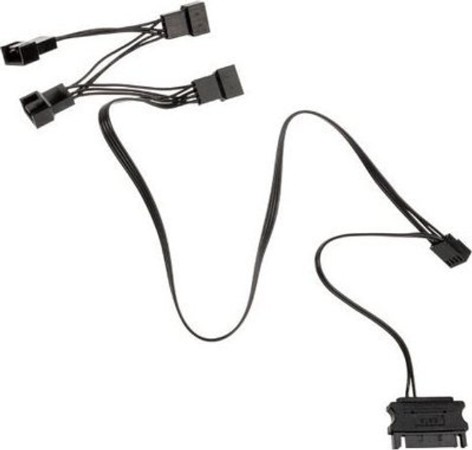 Kabel Kolink SATA PWM 4-pin 0.35 m (PGW-AC-KOL-049) - obraz 3