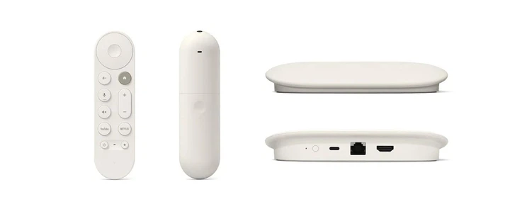 テレビ Google TV Streamer Медіаплеєр - приставка ТБ - Google TV Streamer 4K хромкаст