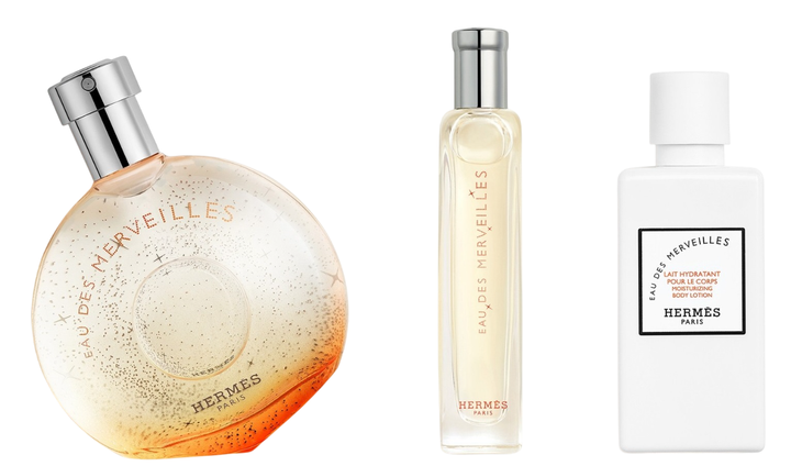Zestaw damski Hermes Eau des Merveilles Woda toaletowa 50 ml + Miniaturka Woda toaletowa 15 ml + Balsam do ciała 40 ml (3346130438311) - obraz 2