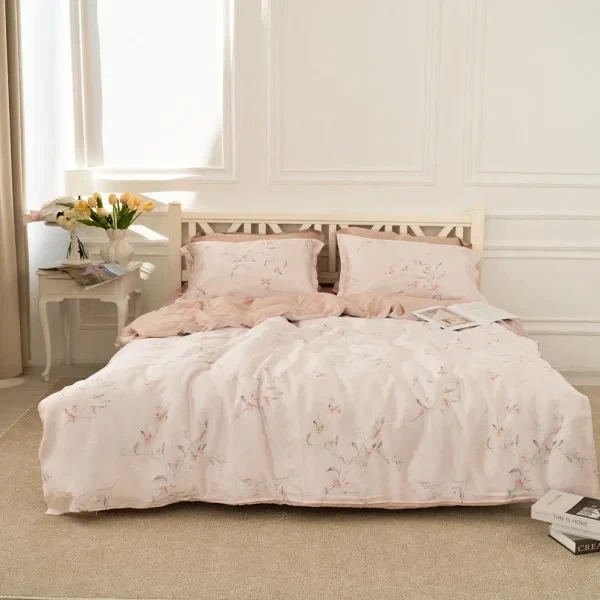 Комплект постельного белья Viluta Евро Tencel Т-01 - изображение 4
