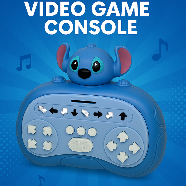 Игровая консоль stitch Электронный Поп Ит Приставка Стич с Звуковыми и Светловыми эффектами 002-11 - изображение 5