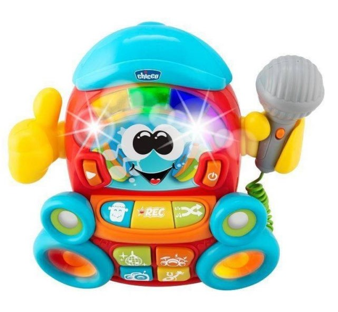 Інтерактивна іграшка для співу в караоке Chicco Songy Happy Musik (8058664098750) - зображення 3