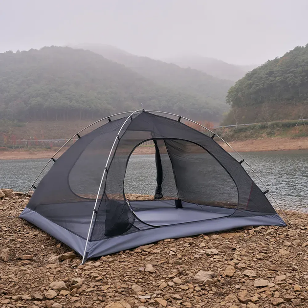 Намет Mobi Garden Qr tent II NX22561010 68D 2-місний, темно-зелений - зображення 7