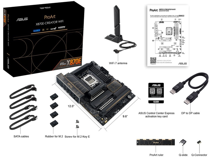 Płyta główna ASUS ProArt X870E-Creator WiFi (sAM5, AMD X870, PCI-Ex16) (90MB1IG0-M0EAY0) - obraz 8