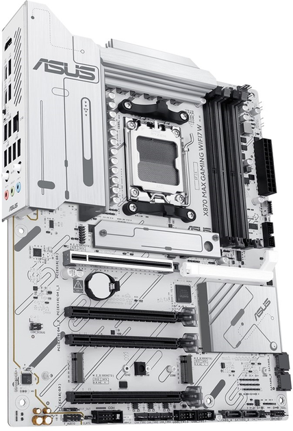 Płyta główna ASUS X870 MAX GAMING WIFI7 W (sAM5, AMD X870, PCI-Ex16) (90MB1LZ0-M0EAY0) - obraz 3