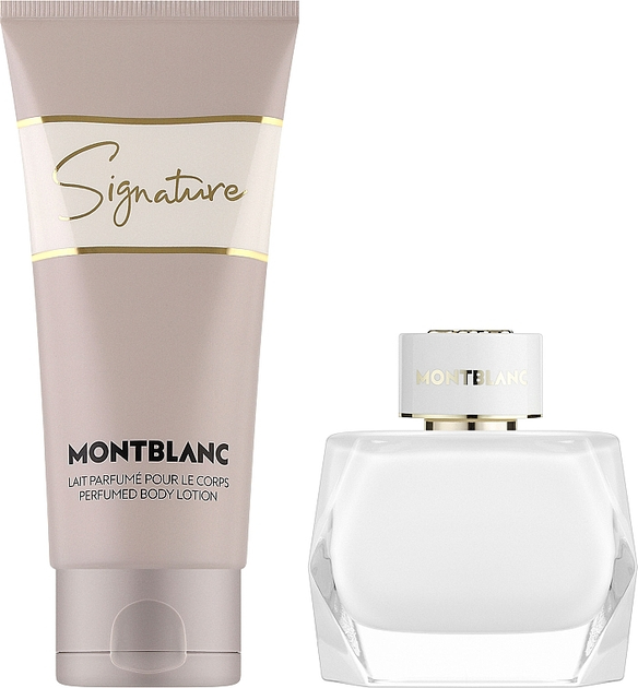 Zestaw damski Montblanc Signature Woda perfumowana 50 ml + Balsam do ciała 100 ml (3386460139205) - obraz 1