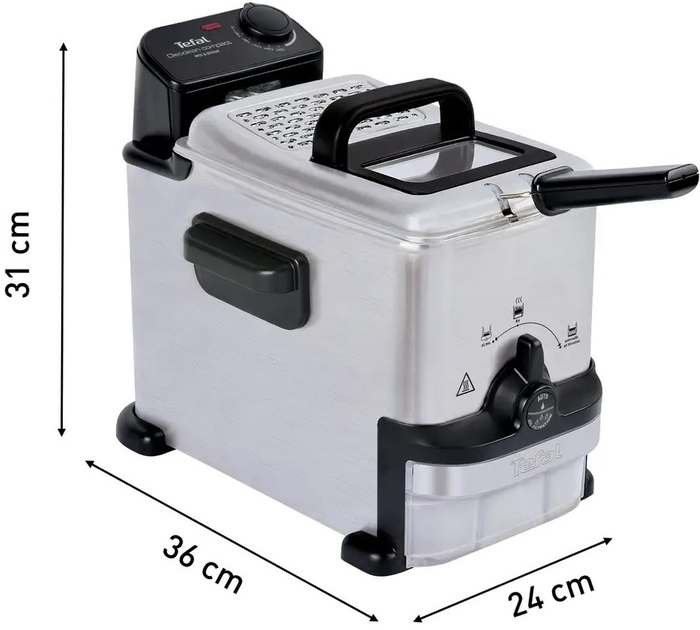 Frytkownica Tefal Oleoclean Compact FR7016 - obraz 4