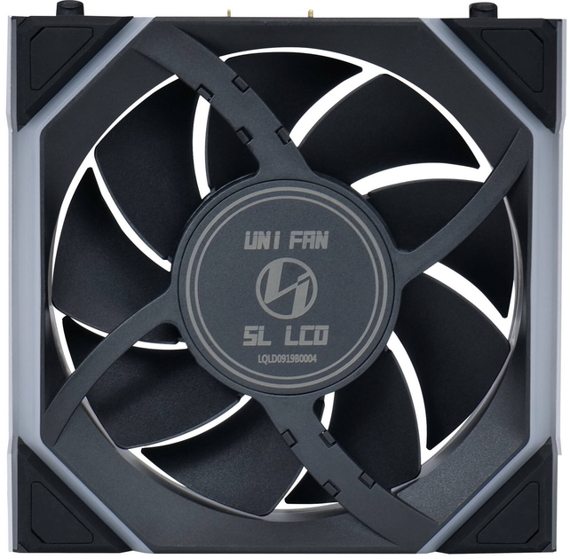 Zestaw wentylatorów Lian Li Uni Fan SL Wireless LCD 120 Black (LULI-099) - obraz 7