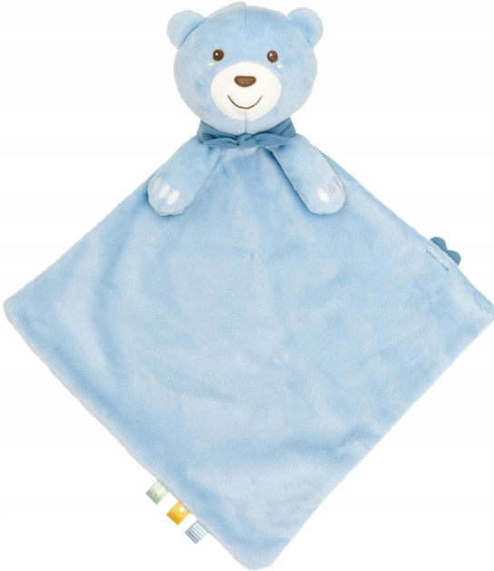 Pluszowy miś z kocykiem Chicco First Dreams Maxi Doudou 47 x 40 cm Niebieski (8058664183128) - obraz 3