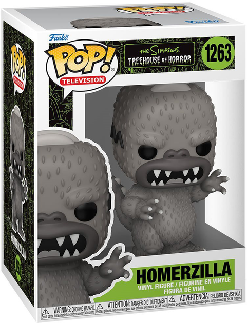 Фігурка Funko Pop! Television The Simpsons Будиночок жаху на дереві 1263 Гомерзілла 66336 (889698663366) - зображення 1