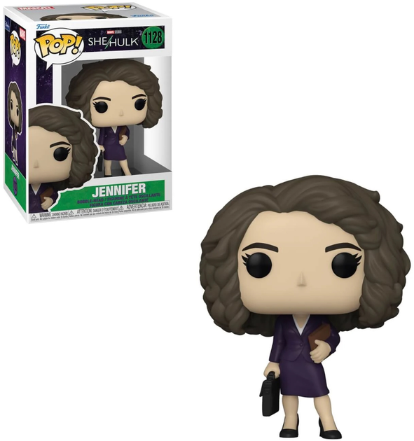 Figurka Bobble-Head Funko Pop! Marvel She-Hulk 1128 Jennifer 64198 (889698641982) - obraz 3