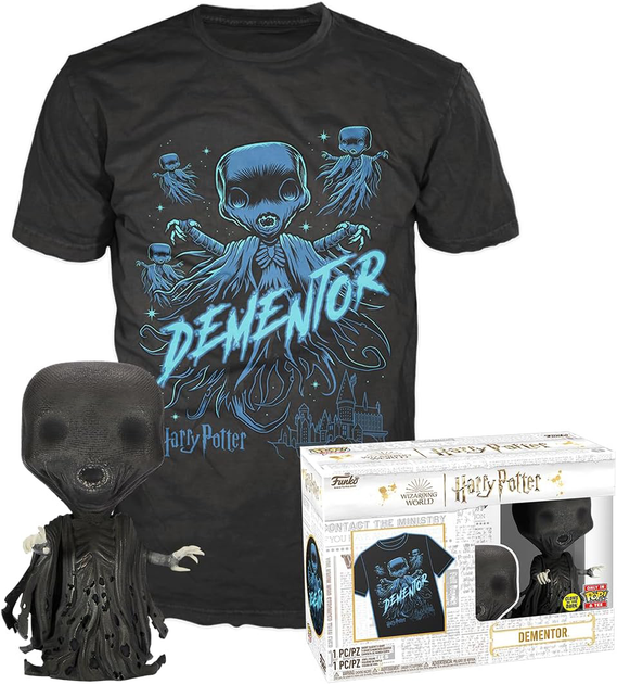 Набір Funko Pop! & Tee Harry Potter Фігурка Дементора + футболка розмір M 73129 (889698731294) - зображення 3