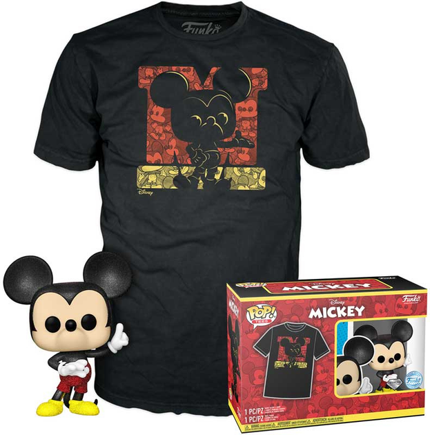 Набір Funko Pop! & Tee Disney Фігурка Міккі + футболка розмір M 74507 (889698745079) - зображення 2
