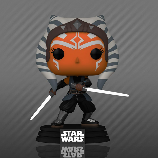 Набір Funko Pop! & Tee Disney Star Wars Фігурка Bobble-Head Ahsoka Tano + футболка розмір M 74500 (889698745000) - зображення 5