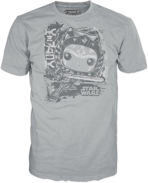 Набір Funko Pop! & Tee Disney Star Wars Фігурка Bobble-Head Ahsoka Tano + футболка розмір M 74500 (889698745000) - зображення 6