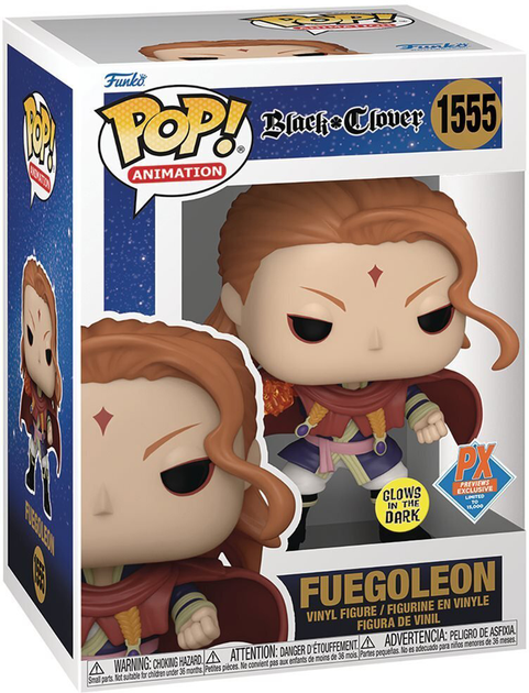 Figurka Funko Pop! Animation Black Clover 1555 Fuegoleon 74393 (889698743938) - obraz 1