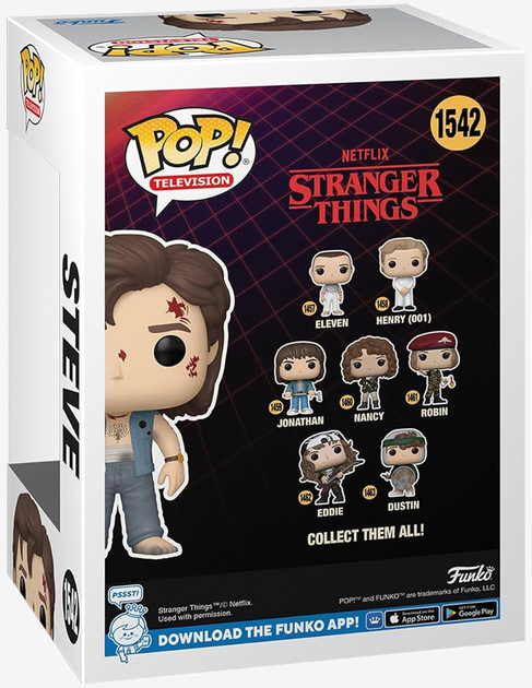 Фігурка Funko Pop! Television Stranger Things 1542 Стів 77615 (889698776158) - зображення 3