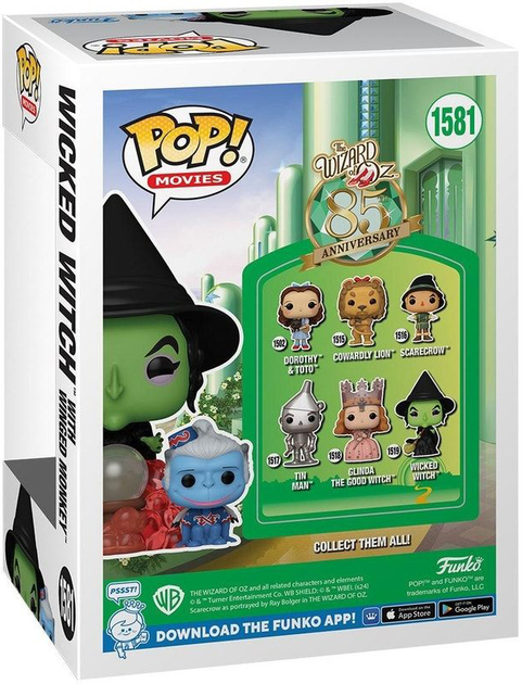 Figurka Funko Pop! Movies The Wizard of Oz 1581 Wicked Witch with Winged Monkey Convention Special Edition 78305 (889698783057) - obraz 2