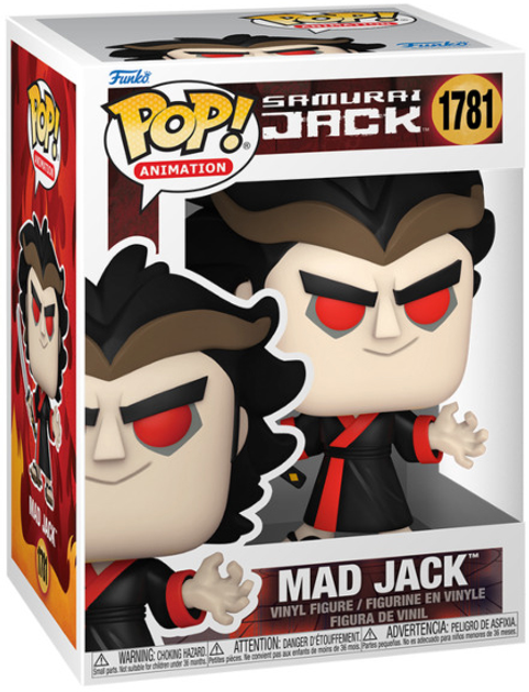 Figurka Funko Pop! Animation Samurai Jack 1781 Mad Jack 83466 (889698834667) - obraz 1