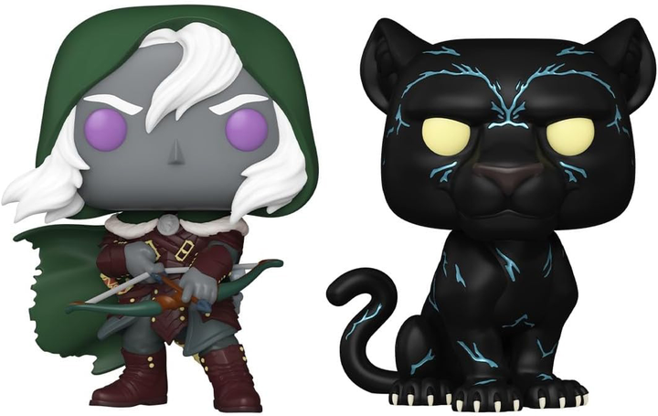 Zestaw figurek Funko Pop! Dungeons & Dragons Drizzt Do' Urden & Guenhwyvar 2 szt 83721 (889698837217) - obraz 2