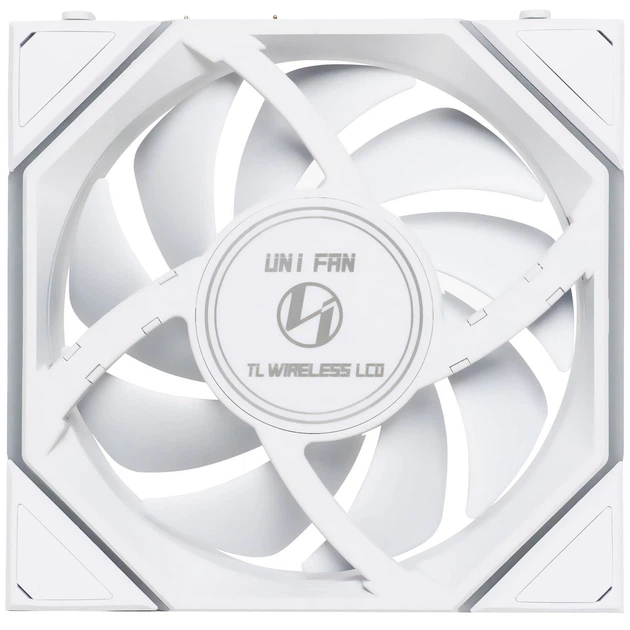 Wentylator Lian Li Uni Fan TL Wireless LCD 120 Reverse Blade White (LULI-116) - obraz 5