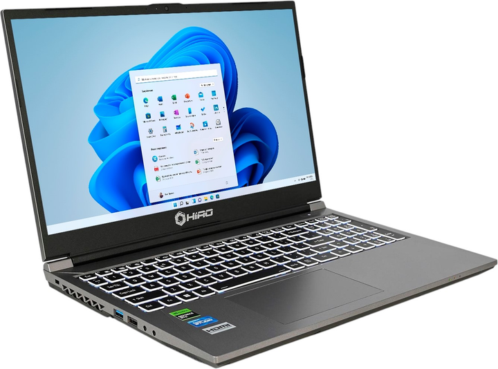 Laptop HIRO KX550 (NBC-KX5504050-H03) Gray - obraz 2
