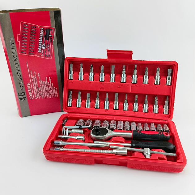 Набор инструментов 46 pice tool set в кейсе - изображение 2