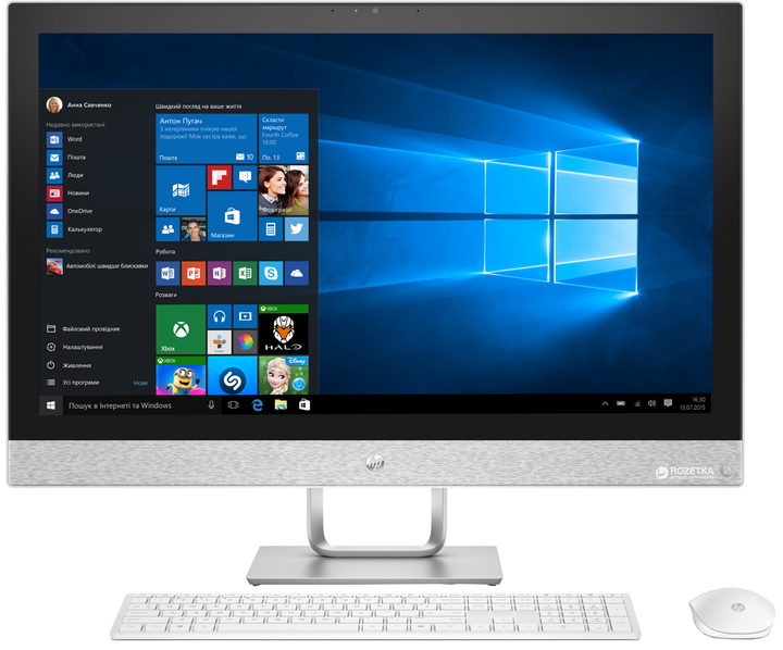 Моноблок HP Pavilion All-in-one 27-r070ur (2MJ20EA) – фото, отзывы ...