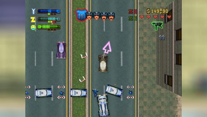 Гра Sony PlayStation 1 Grand Theft Auto 2 Europe Англійська Версія Б/У - зображення 6