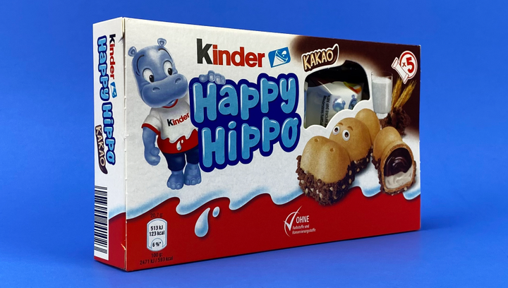 Набор Батончик 5шт Kinder Happy Hippo Cocoa 20.7g - изображение 3