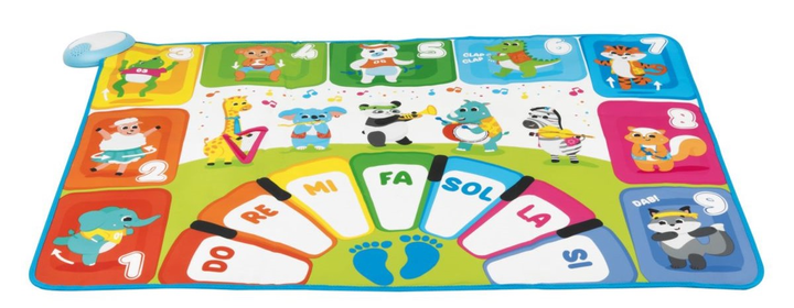 Mata interaktywna do zabawy Chicco Happy Music 100 x 70 cm (8058664112845) - obraz 6