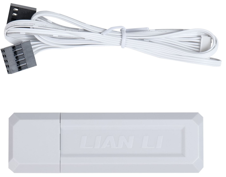 Zestaw wentylatorów Lian Li Uni Fan SL Wireless LCD 120 White (LULI-100) - obraz 10