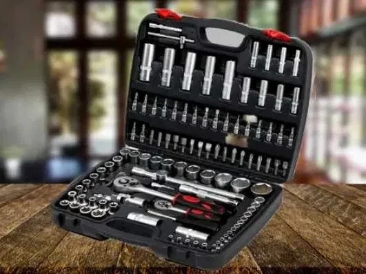 Набор инструментов Zhongxin Tools force 108 предметов в пластиковом кейсе профессиональный - изображение 3