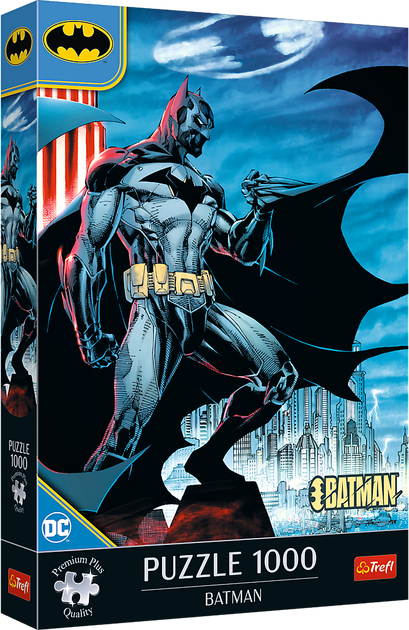 Пазли Trefl Premium Batman Герой 1000 елементів 10890 (5900511108903) - зображення 1