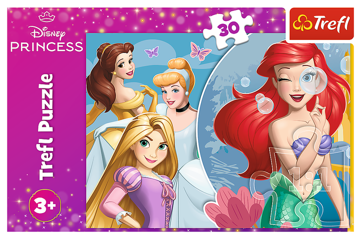 Puzzle Trefl Princess Piękny dzień księżniczki 30 elementów 18308 (5900511183085) - obraz 2
