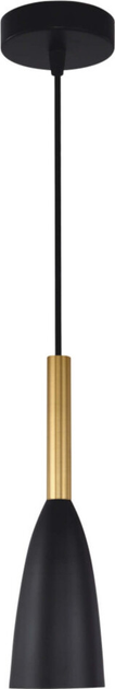 Lampa wisząca Light Prestige Solin 1 1xE27 Czarno-złota (LP-181/1P BK/GD) - obraz 1