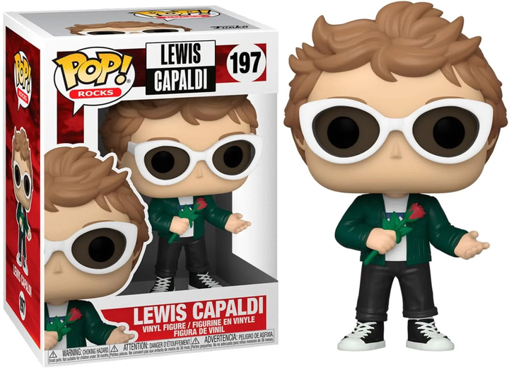 Фігурка Funko Pop! Rocks 197 Льюїс Капальді 52938 (889698529389) - зображення 2