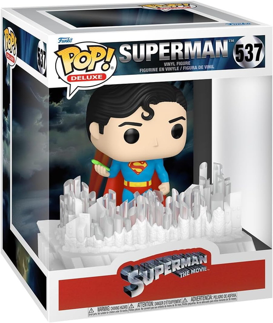 Фігурка Funko Pop! Deluxe Superman The Movie 1978 537 Супермен Фортеця самотності 80762 (889698807623) - зображення 1