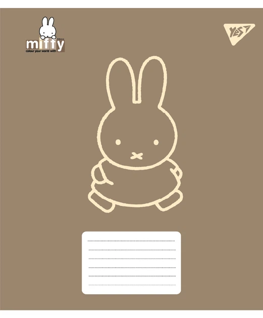 Набор тетрадей ученических Yes Miffy Bunny А5 24 листа Линия 20 шт (767623) - изображение 3