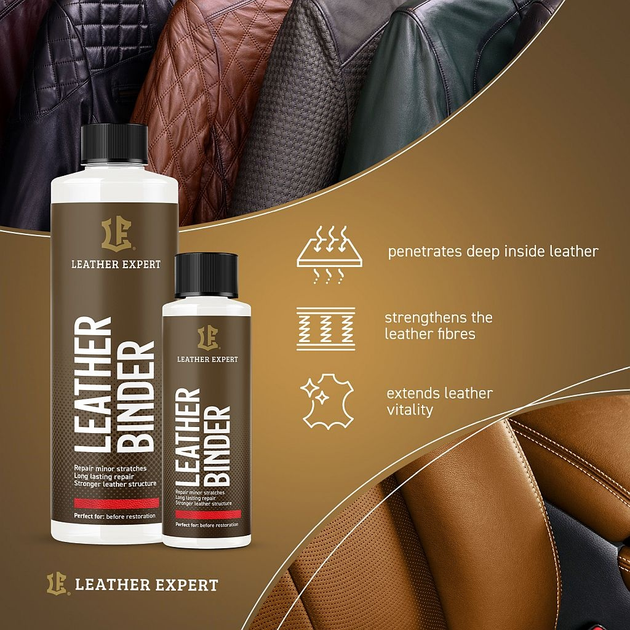 Набір для ремонту шкіри Leather Expert 2x25 мл + 2x50 мл (5905143260715) - зображення 2