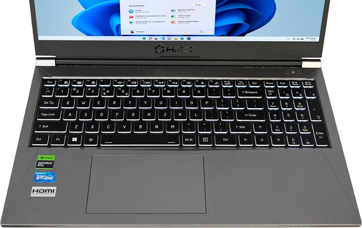 Laptop HIRO KX560 (NBC-KX5604060-H01) Gray - obraz 4